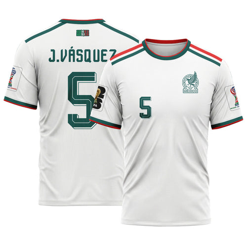 Johan V?squez 5 AOP T-Shirt 2026 World Cup Mexico Away