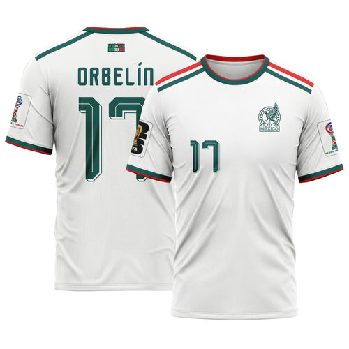 Orbel?n Pineda 17 AOP T-Shirt 2026 World Cup Mexico Away