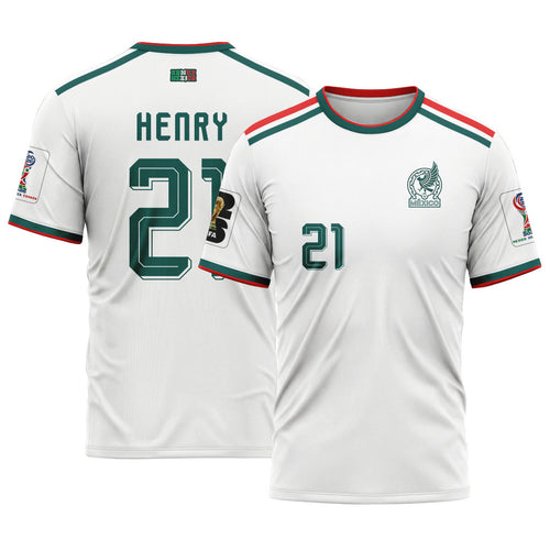 Henry Mart?n 21 AOP T-Shirt 2026 World Cup Mexico Away