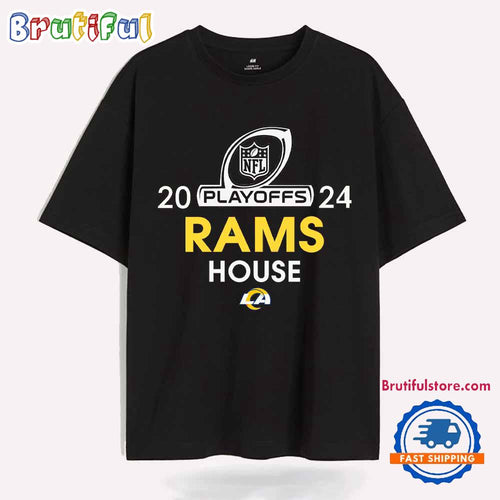 2024 Rams House Playoffs Los Angeles Rams T Shirt