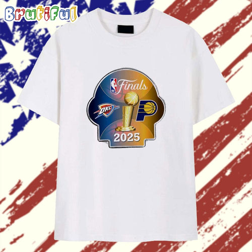 2025 NBA Finals Indiana Pacers Oklahoma City Thunder Trophy T Shirt