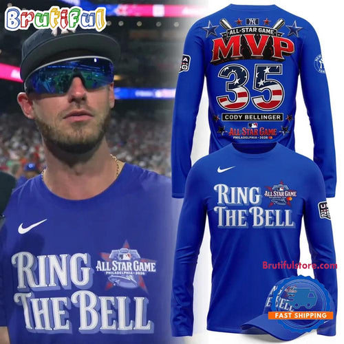 2026 Philadelphia All-Star Game Cody Bellinger MVP Ring The Bell Long Sleeve Shirt
