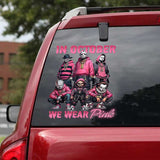 Breast Cancer Awareness x Horror Movies Car Sticker – HOATT 6683