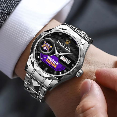 LSU Tigers Baseball x Rolex Alloy Luxury Quartz Watch – MAITM 11903