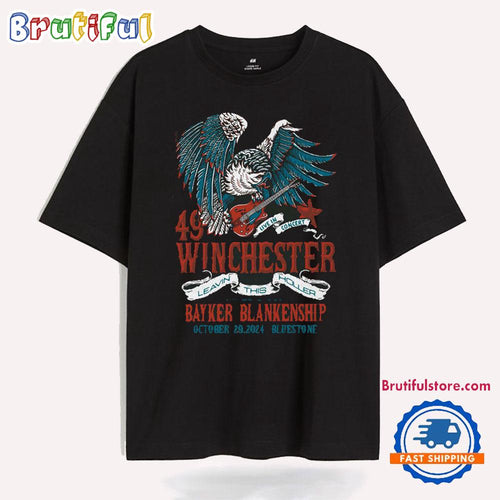 49 Winchester The Bluestone Columbus OH Oct 29 2024 Tour T Shirt
