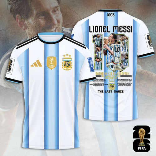 Argentina National Football Team x Lionel Messi 3D Apparel – TANTN21992