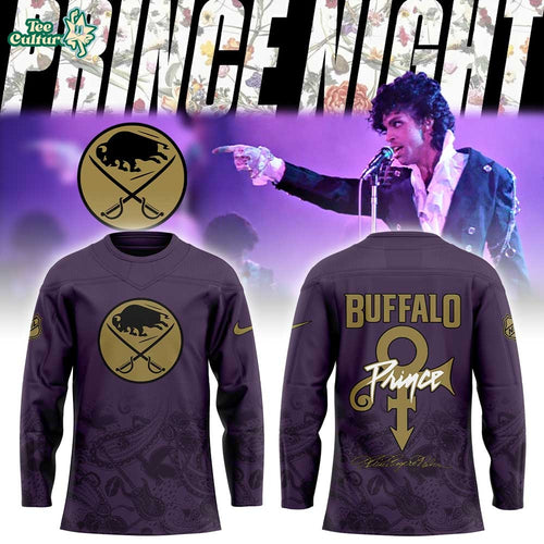 Buffalo Sabres Prince Rogers Nelson Night 2026 Hockey Jersey