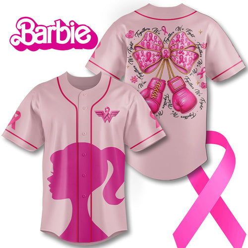 Barbie x Breast Cancer Awareness Baseball Jersey – TMTHU590