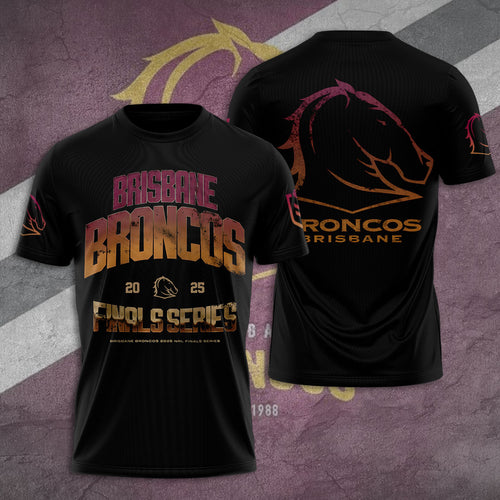 Brisbane Broncos 2025 NRL Finals 3D Apparel – TANTN16818