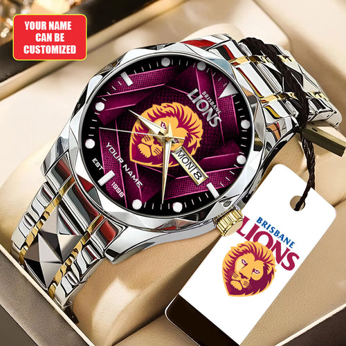 Personalized Brisbane Lions Alloy Luxury Quartz Watch – TANTN20275