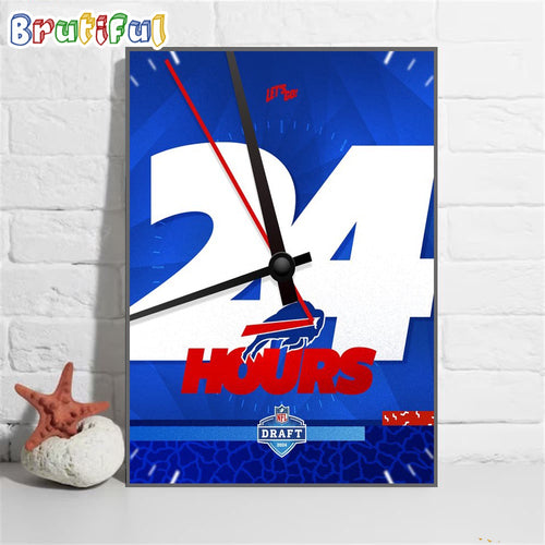 Buffalo Bills Let’s To NFL Draft 2024 Wall Art Poster Canvas