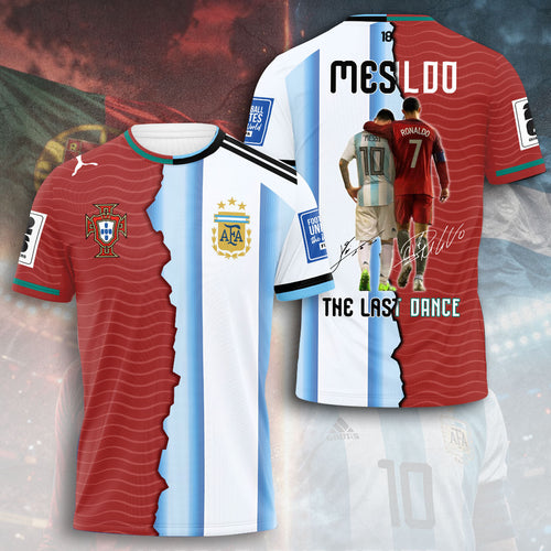 Cristiano Ronaldo x Lionel Messi The Last Dance World Cup 2026 3D Apparel – TANTN22975