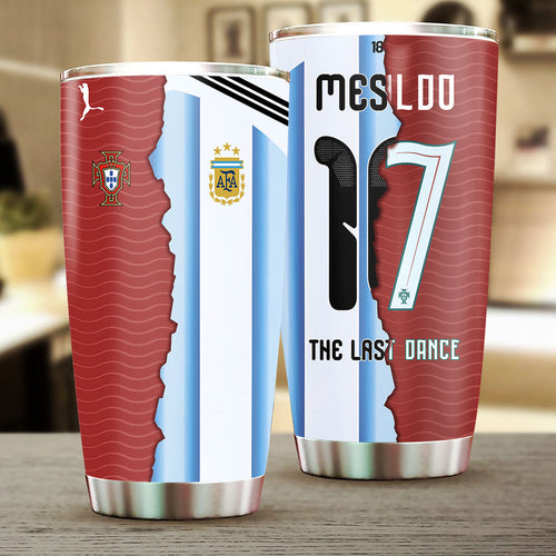 Cristiano Ronaldo x Lionel Messi The Last Dance World Cup 2026 Tumbler Cup – TANTN22974