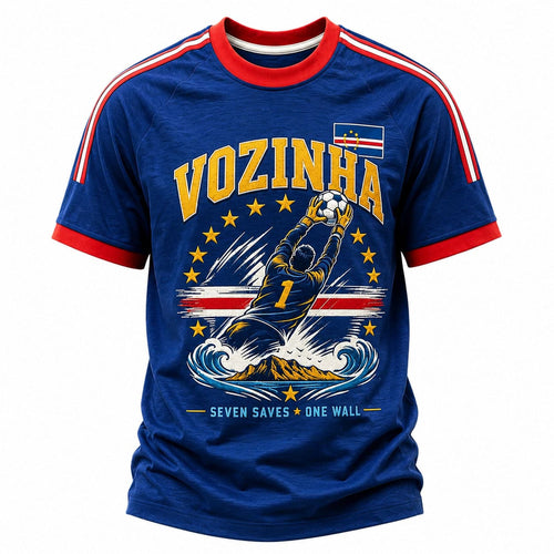 Cabo Verde Vozinha Seven Saves One Wall World Cup 2026 Shirt