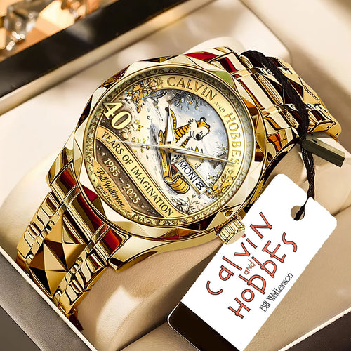 Calvin & Hobbes 40th Anniversary Alloy Luxury Quartz Watch – TANTN20177