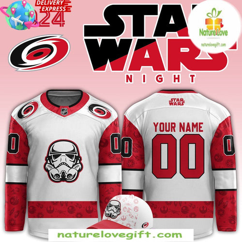 Star Wars Night 2026 Carolina Hurricanes Custom Hockey Jersey