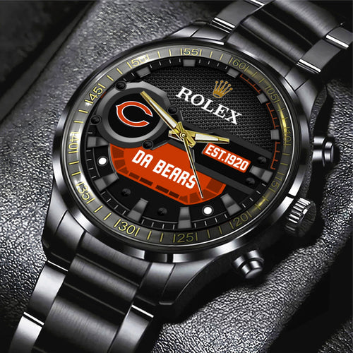 Chicago Bears x Rolex Black Stainless Steel Watch – MAITM13204