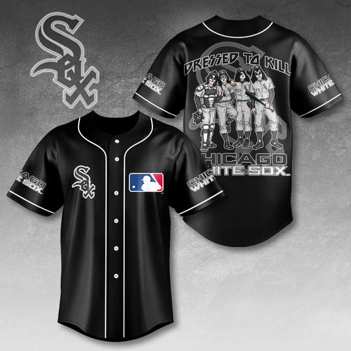 Chicago White Sox x KISS Baseball Jersey – HOATT13404