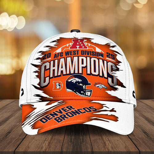 Denver Broncos 2025 AFC West Champions Classic Cap – MAITM14270