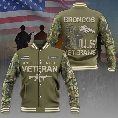 Denver Broncos x US Veterans Varsity Jacket – MAITM12811