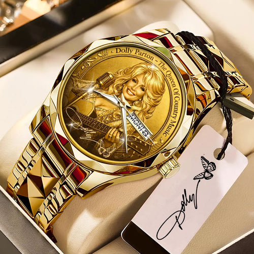 Dolly Parton Alloy Luxury Quartz Watch – MAITM14679