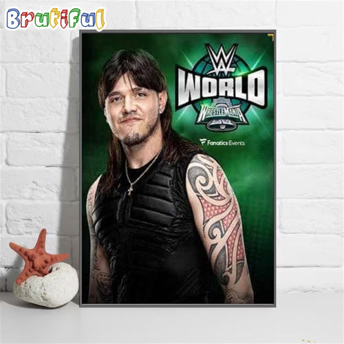 Dominik Are Coming To Wwe World Wall Art Poster Canvas