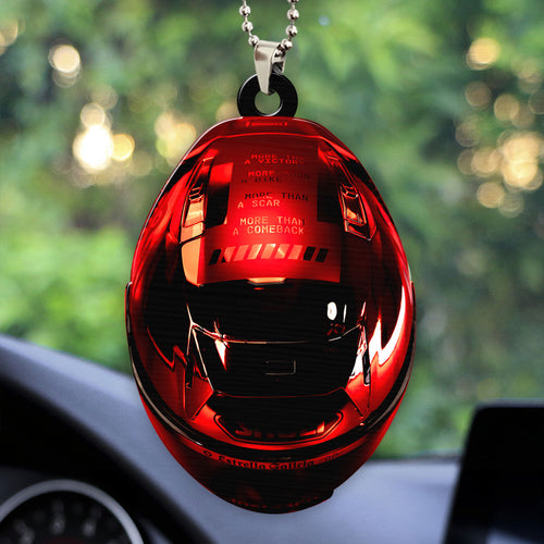 Ducati Lenovo Team x Marc Márquez 2025 World Champion Custom Shape 2-sided Acrylic Car Ornament – HOATT13612