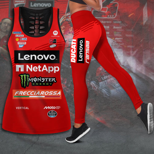 Ducati Lenovo Team x Marc Márquez Hollow Tank Top Leggings – TANTN 11592