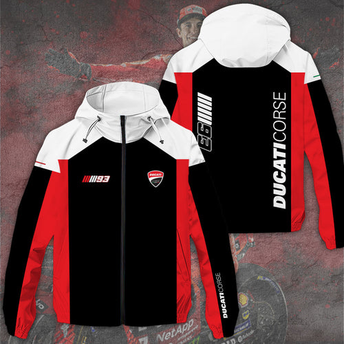 Ducati Lenovo Team x Marc Márquez 3D Windbreaker Jacket – TANTN 11414