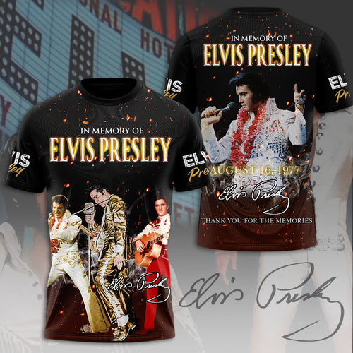 Elvis Presley 3D Apparel – MAITM 7832