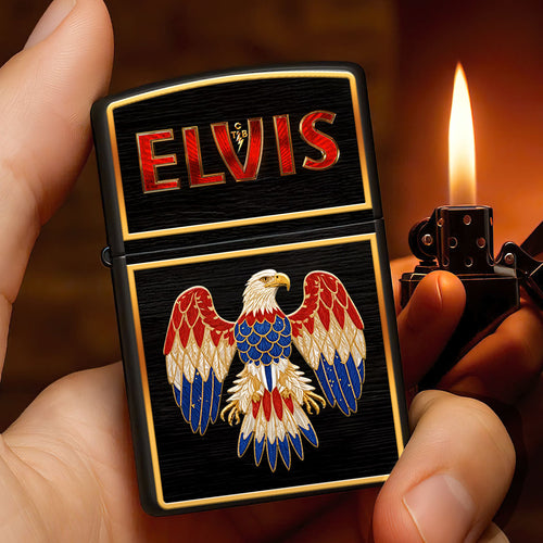 Elvis Presley Zippo Lighter Case (No Insert) – HOATT13294