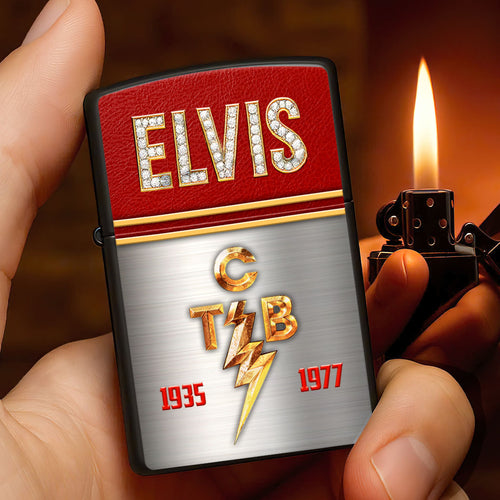 Elvis Presley Zippo Lighter Case (No Insert) – HOATT13295