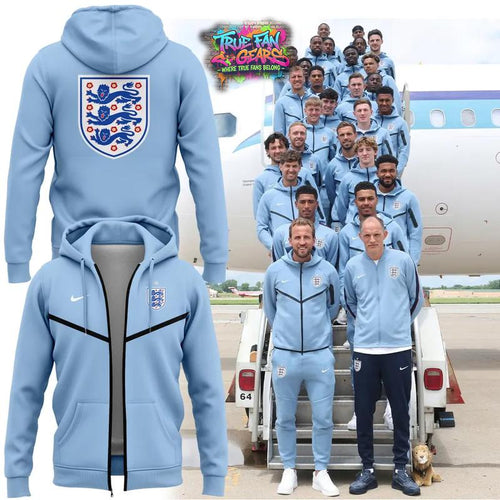 England National Football Team World Cup 2026 Limited Edition Zip Hoodie
