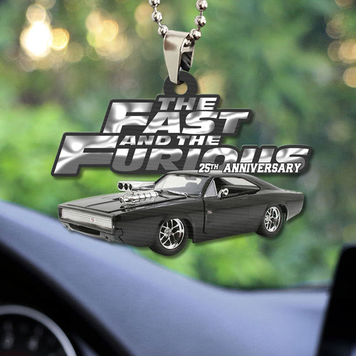 Fast & Furious 25th Anniversary 2026 Custom shape 1-sided Acrylic Car Ornament – GNE4794