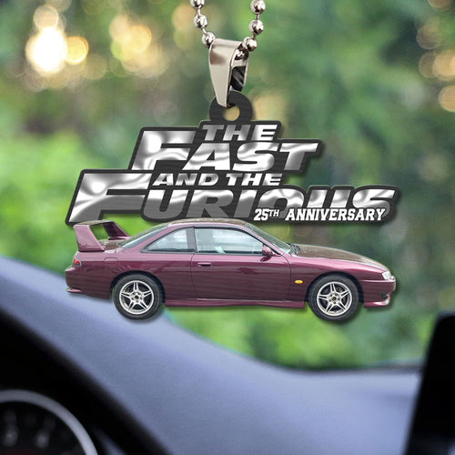 Fast & Furious 25th Anniversary 2026 Custom shape 1-sided Acrylic Car Ornament – GNE4795