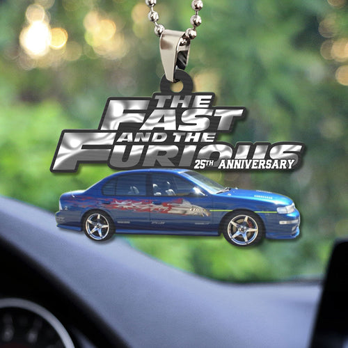 Fast & Furious 25th Anniversary 2026 Custom shape 1-sided Acrylic Car Ornament – GNE4797