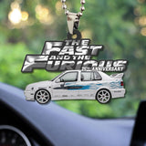 Fast & Furious 25th Anniversary 2026 Custom shape 1-sided Acrylic Car Ornament – GNE4799