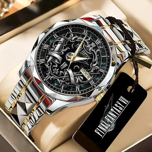 Final Fantasy VII Alloy Luxury Quartz Watch – GNE8847