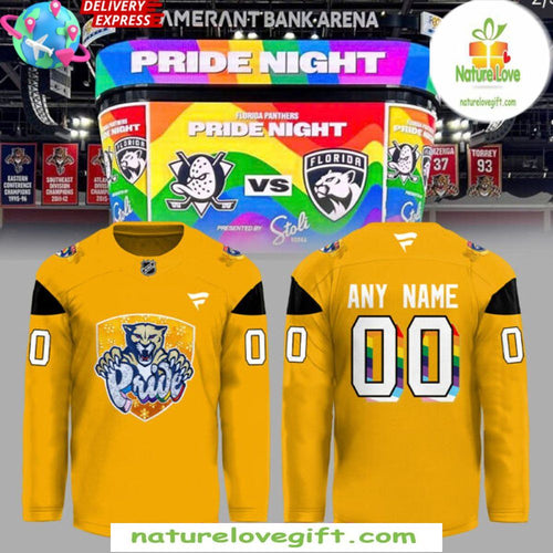 Florida Panthers 2026 Pride Night Hockey Jersey