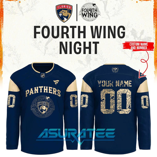 Florida Panthers x Fourth Wing Night 2026 Hockey Jersey