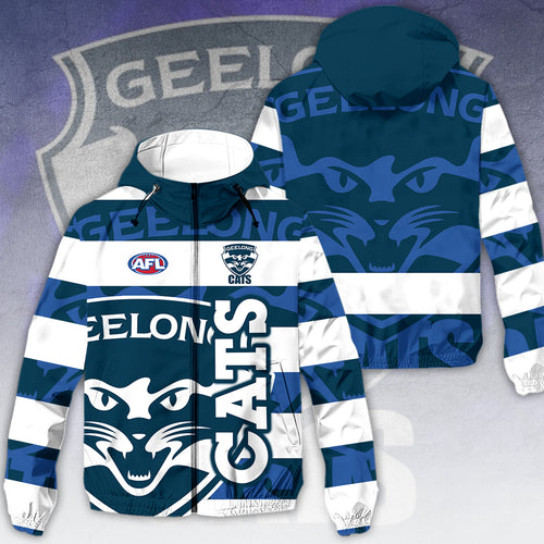 Geelong Football Club 3D Windbreaker Jacket – HOATT12388