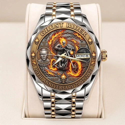 Ghost Rider 20th Anniversary Alloy Luxury Quartz Watch – TANTN25550