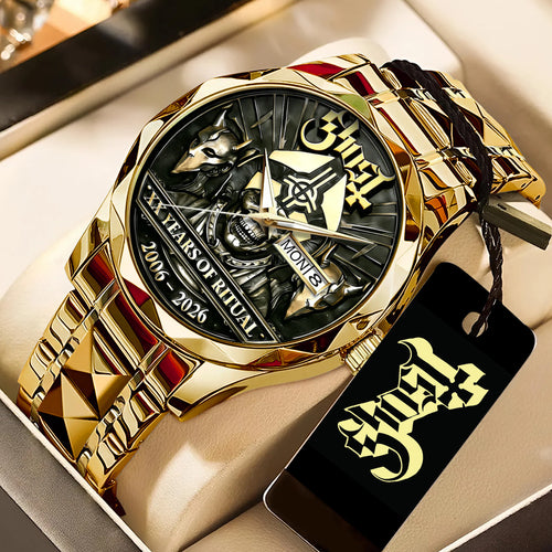 Ghost Band 20th Anniversary 2026 Alloy Luxury Quartz Watch – TANTN19853