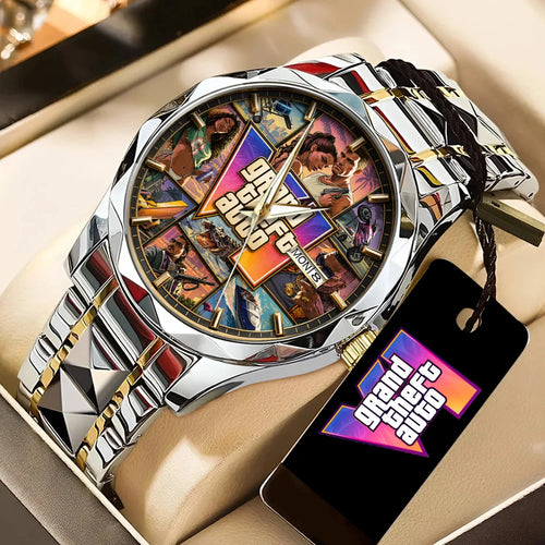 Grand Theft Auto VI Alloy Luxury Quartz Watch - GNE8378