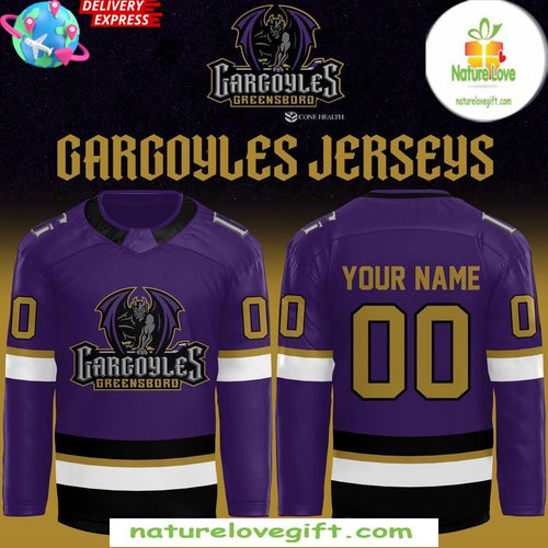 Hockey Jersey Greensboro Gargoyles Replica Special Edition