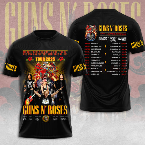 Guns N' Roses 3D Apparel – MAITM 10481