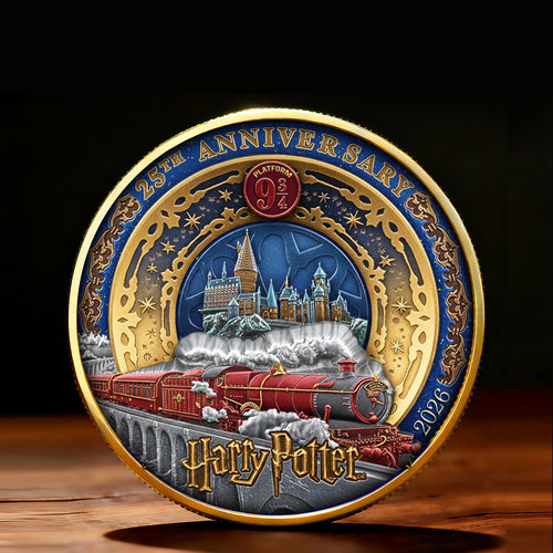 Harry Potter 25th Anniversary Commemorative Coin – TMTHU4325
