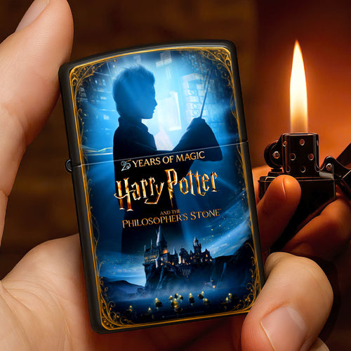 Harry Potter 25th Anniversary Zippo Lighter Case (No Insert) – HOATT20252