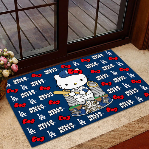 Hello Kitty x Los Angeles Dodgers Doormat – TMTHU2663