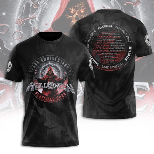 Helloween Keeper Emblem Festivals 2026 3D Apparel – TANTN25527
